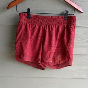 Athleta Women's Vibrant Red Athletic Shorts